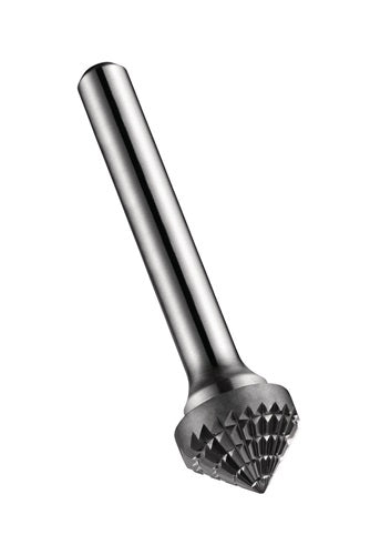 Frässtift KSK Ø 16 Kopflänge 8 mm Schaft-Ø 6 HM Verzahnung Kreuz DORMER