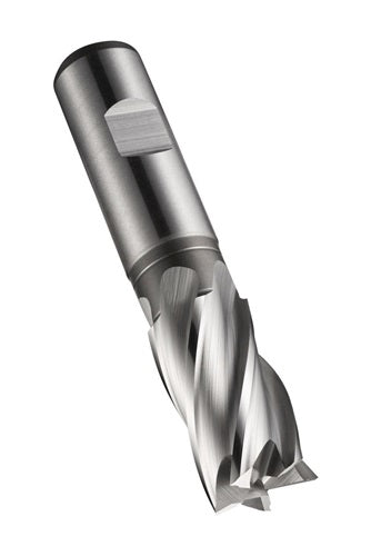 Schaftfräser C247 DIN 844 K D10mm Schneiden-L22mm HSS-E-PM Blank 30Grad Z4