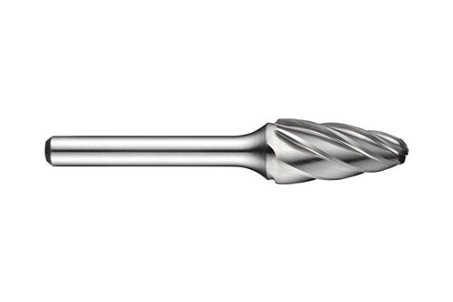 Frässtift RBF Ø 96 Kopflänge 19 mm Schaft-Ø 6 HM Verzahnung für Alu DORMER – Ansicht 3