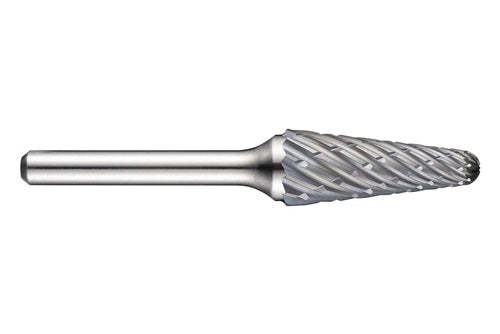 Frässtift KEL Ø 10 Kopflänge 20 mm Schaft-Ø 6 HM Verzahnung für Stahl DORMER – Ansicht 3