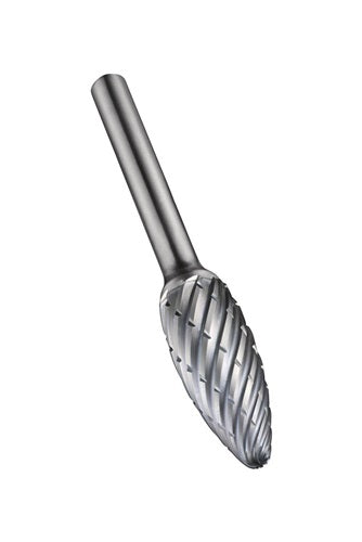 Frässtift H Ø 8 Kopflänge 19 mm Schaft-Ø 6 HM Verzahnung für Stahl DORMER