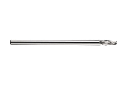 Schaftfräser C167 D6mm Gesamt-L180mm Schneiden-L13mm HSS-E Blank – Ansicht 3