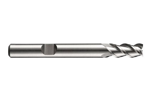 Schaftfräser C299 DIN 844 K D4mm Schneiden-L11mm HSS-E-PM Blank 45Grad Z3 – Ansicht 3