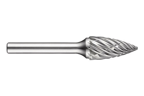 Frässtift SPG Ø 127 Kopflänge 25 mm Schaft-Ø 6 HM Verzahnung für Stahl DORMER – Ansicht 3