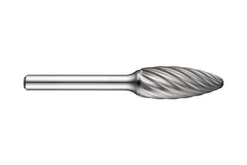 Frässtift H Ø 127 Kopflänge 32 mm Schaft-Ø 6 HM Verzahnung für INOX DORMER – Ansicht 3