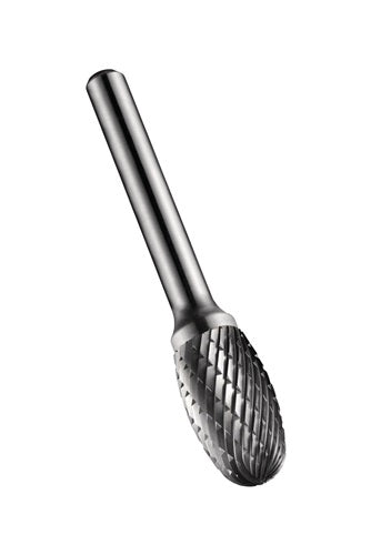 Frässtift TRE Ø 127 Kopflänge 22 mm Schaft-Ø 6 HM Verzahnung Kreuz DORMER