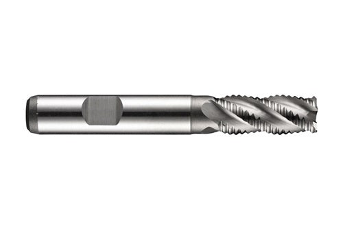 Schaftfräser C407 DIN 844 K D10mm Schneiden-L22mm HSS-E-PM Blank 35Grad Z4 – Ansicht 3