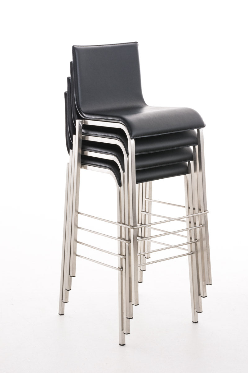 Barhocker Avola Leder Flach B78 – Ansicht 8