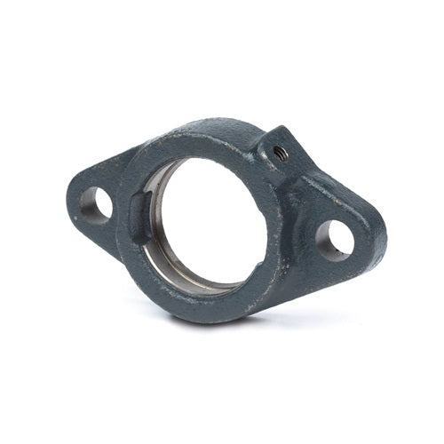 Flanschlagergehäuse GEHCFT05 -GG 52 mm Außen-Ø 124 mm Breite 20 mm oval INA