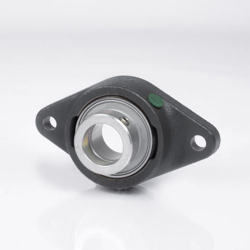Flanschlager-Gehäuseeinheit AELFL204 D1 20 mm oval NTN