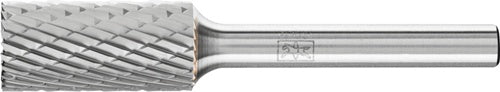 Frässtift ZYAS Ø 12 mm Kopflänge 25 mm Schaft-Ø 6 mm Hartmetall Verzahnung 3 PLUS PFERD