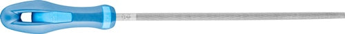 Werkstattfeile DIN 7261 Länge 200 mm Querschnitt 75 mm Hieb 3 Rund 2K-Ergo PFERD