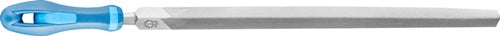 Werkstattfeile DIN 7261 Länge 200 mm Querschnitt 15 mm Hieb 3 Dreikant 2K-Ergo PFERD