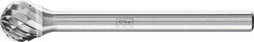 Kleinfrässtift Form KUD Ø 6 mm Kopflänge 5 mm Schaft-Ø 3 mm Hartmetall Verzahnung 3 PLUS PFERD