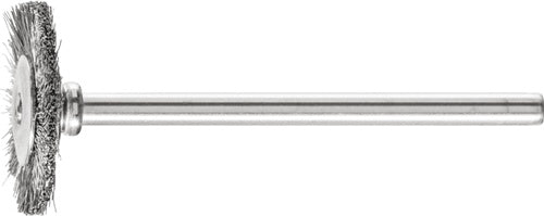 Minirundbürste RBU 1902/3 INOX 010 D19xB2xL5mm VA PFERD