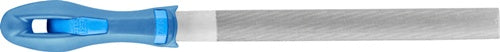 Werkstattfeile DIN 7261 Länge 200 mm Querschnitt 20 x 6 mm Hieb 3 Halbrund 2K-Ergo PFERD