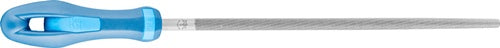 Werkstattfeile DIN 7261 Länge 250 mm Querschnitt 95 mm Hieb 2 Rund 2K-Ergo PFERD
