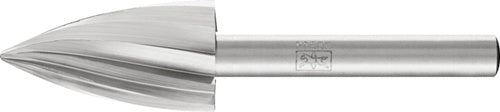 Frässtift K1630 Ø 16 mm Kopflänge 30 mm Schaft-Ø 6 mm HSS Verzahnung ALU PFERD