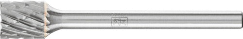 Kleinfrässtift Form ZYAS Ø 6 mm Kopflänge 7 mm Schaft-Ø 3 mm Hartmetall Verzahnung 3 PLUS PFERD