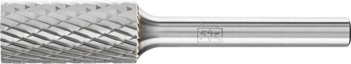 Frässtift ZYA Ø 12 mm Kopflänge 25 mm Schaft-Ø 6 mm Hartmetall Verzahnung 3 PLUS PFERD