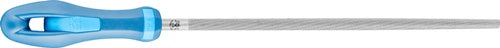 Werkstattfeile DIN 7261 Länge 250 mm Querschnitt 95 mm Hieb 1 Rund 2K-Ergo PFERD