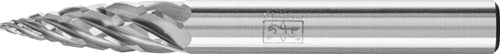 Frässtift SPG Ø 6 mm Kopflänge 18 mm Schaft-Ø 6 mm Hartmetall Verzahnung STEEL PFERD