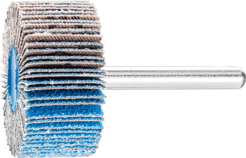 Fächerschleifür Z-COOL Ø40xH20mm Körnung 80 Korund Schaft-Ø 6 mm PFERD