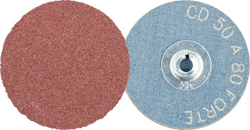 Schleifscheibe COMBIDISC Ø 50 mm Körnung 80 Forte 13 – VPE: 1000 min-¹ PFERD – VPE: 100