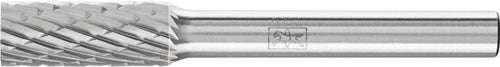 Frässtift ZYA Ø 8 mm Kopflänge 20 mm Schaft-Ø 6 mm Hartmetall Verzahnung 3 PLUS PFERD