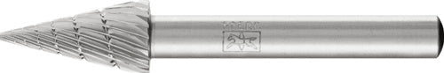 Frässtift SKM Ø 10 mm Kopflänge 20 mm Schaft-Ø 6 mm HSS Verzahnung 3 PFERD