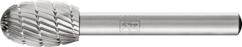 Frässtift TRE Ø 12 mm Kopflänge 20 mm Schaft-Ø 6 mm HSS Verzahnung 3 PFERD