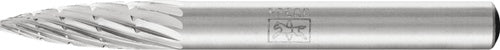 Frässtift SPK Ø 6 mm Kopflänge 18 mm Schaft-Ø 6 mm HSS Verzahnung 3 PFERD