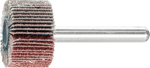Fächerschleifür Ø25xH15mm Körnung 80 Korund Schaft-Ø 6 mm PFERD