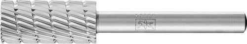 Frässtift ZYAS Ø 12 mm Kopflänge 25 mm Schaft-Ø 6 mm HSS Verzahnung 3 PFERD
