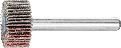 Fächerschleifür Ø20xH10mm Körnung 80 Korund Schaft-Ø 6 mm PFERD
