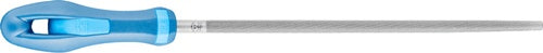 Werkstattfeile DIN 7261 Länge 250 mm Querschnitt 95 mm Hieb 3 Rund 2K-Ergo PFERD