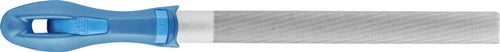 Werkstattfeile DIN 7261 Länge 200 mm Querschnitt 20 x 6 mm Hieb 2 Halbrund 2K-Ergo PFERD