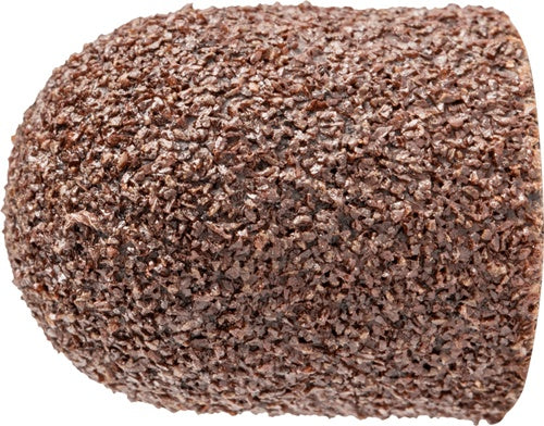Schleifkappe POLICAP D13xH17mm Körnung 60 WRC-Walzenrund braun PFERD - VPE: 50