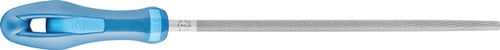 Werkstattfeile DIN 7261 Länge 200 mm Querschnitt 75 mm Hieb 2 Rund 2K-Ergo PFERD