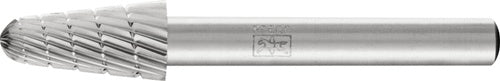 Frässtift KEL Ø 10 mm Kopflänge 20 mm Schaft-Ø 6 mm HSS Verzahnung 3 PFERD