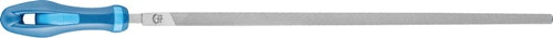 Werkstattfeile DIN 7261 Länge 200 mm Querschnitt 8 mm Hieb 2 Vierkant 2K-Ergo PFERD