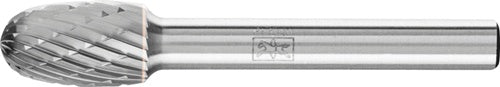 Frässtift TRE Ø 10 mm Kopflänge 16 mm Schaft-Ø 6 mm Hartmetall Verzahnung 3 PLUS PFERD