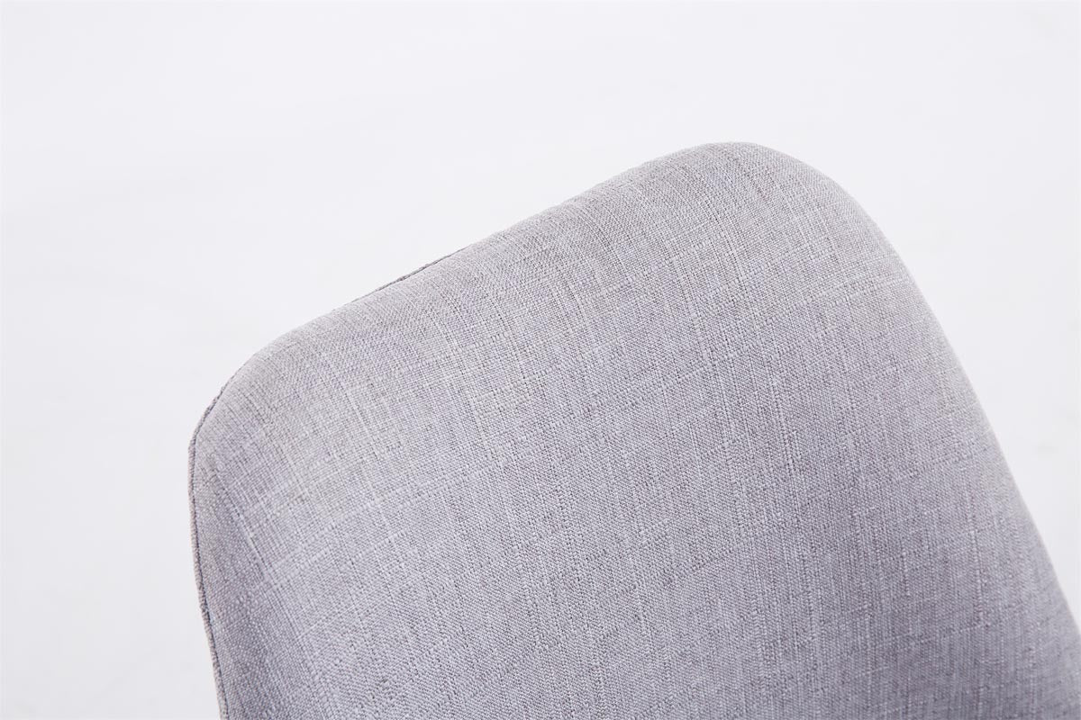 Besucherstuhl Toulouse Stoff Cappuccino Rund – Ansicht 18