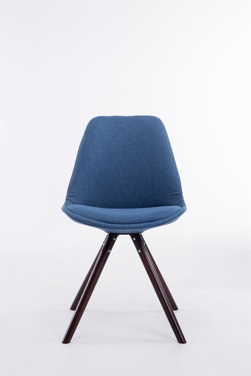 Besucherstuhl Toulouse Stoff Cappuccino Rund – Ansicht 2