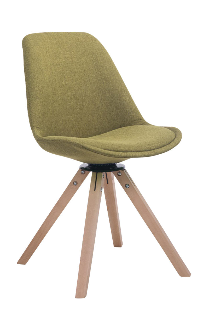 Besucherstuhl Troyes Drehbar Natura Stoff Square – Ansicht 16