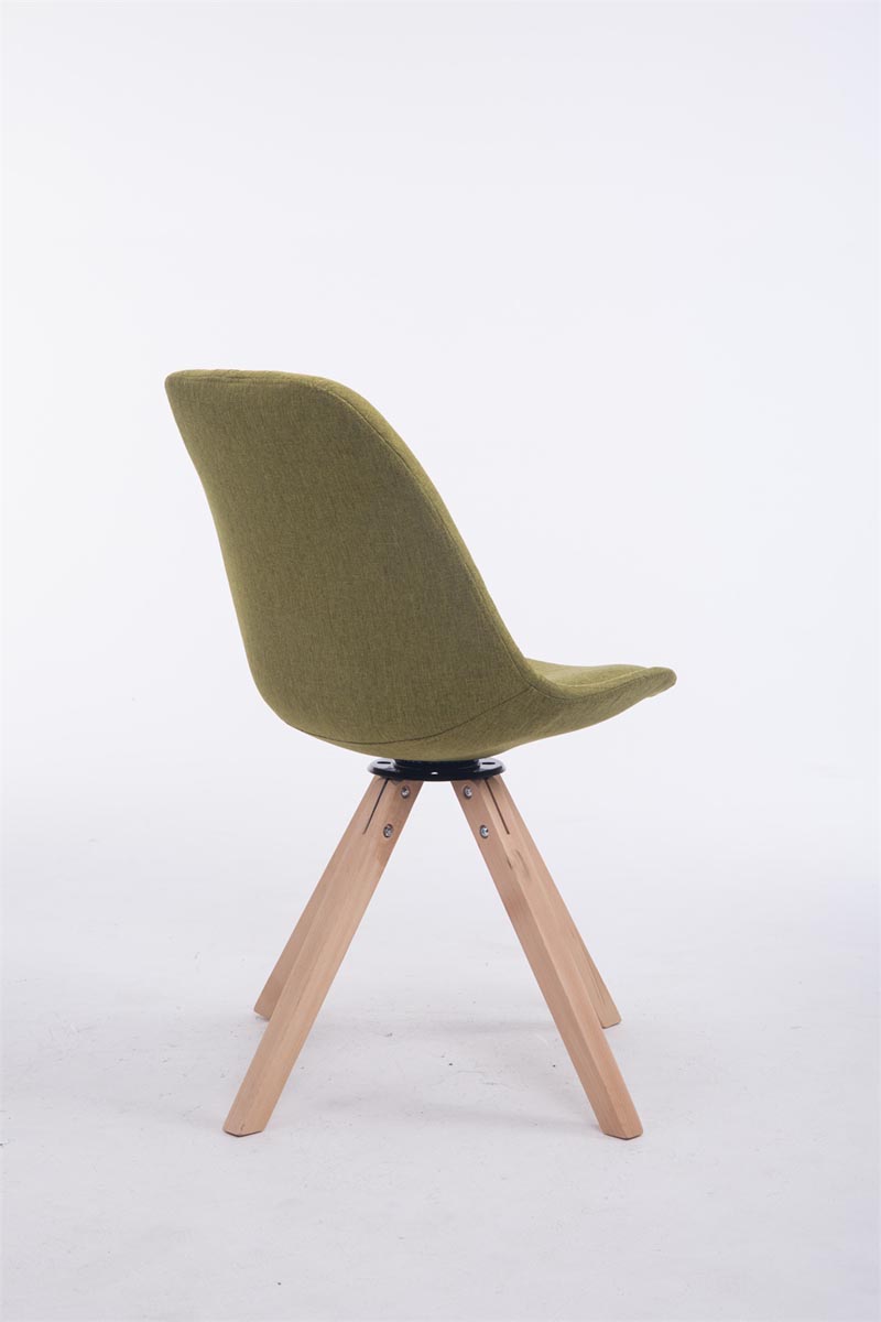 Besucherstuhl Troyes Drehbar Natura Stoff Square – Ansicht 19