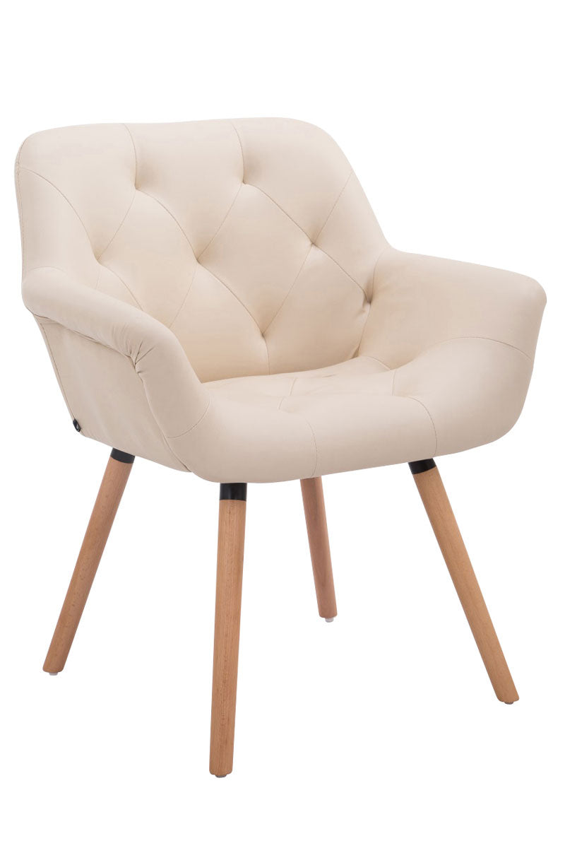 Besucherstuhl Cassidy Stoff natura – Ansicht 10