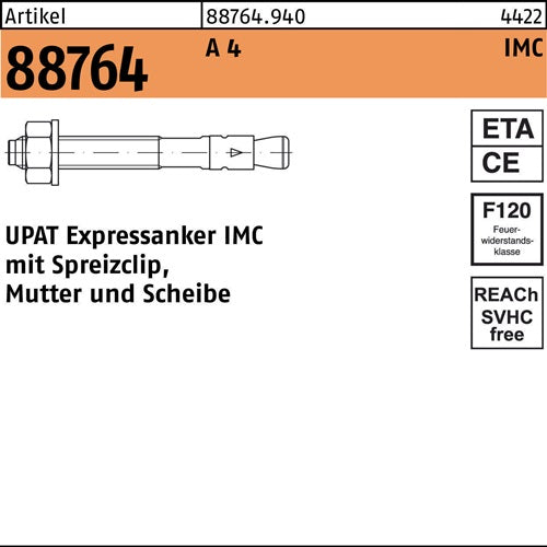 Expressanker R 88764 IMC 10/30/106 A 4 50 Stück UPAT - VPE: 50
