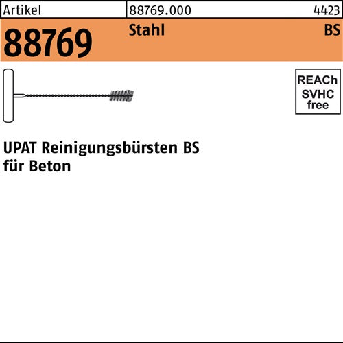 Reinigungsbürste R 88769 UMV VARIO BS 35 - F M30 Stahl 1 Stück UPAT