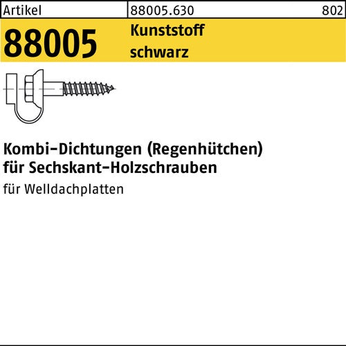 Dichtung R 88005 fSechskantschr KD Ku sw 100 Stück - VPE: 100